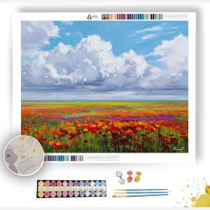FLOWERFIELD HORIZON - Paint by Numbers Full Kit