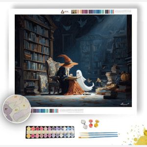 LIBRARY MOON ALLIES - Paint by Numbers Full Kit