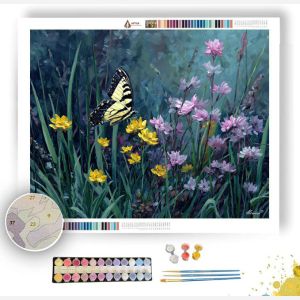 BUTTERFLY REST - Paint by Numbers Full Kit