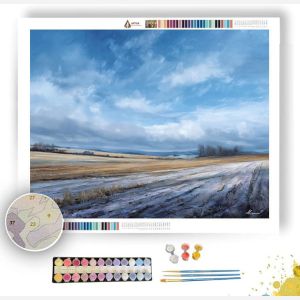 MORNING THAW FIELDS - Paint by Numbers Full Kit