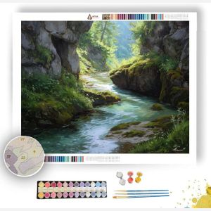 STREAMBEND AWAKENING - Paint by Numbers Full Kit