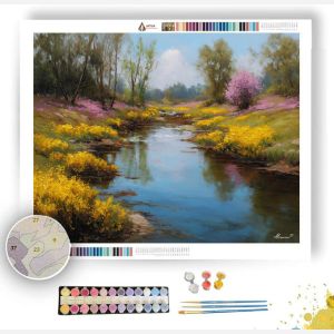 BLOOMRIVER QUIET - Paint by Numbers Full Kit