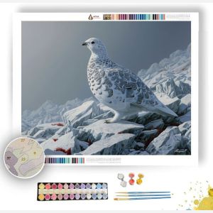 SNOWEDGE PTARMIGAN - Paint by Numbers Full Kit