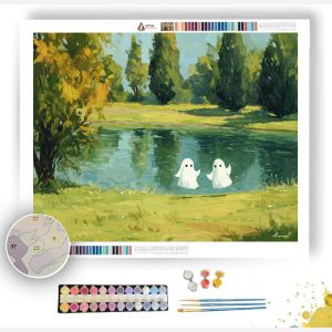 CALM LAKE - Paint by Numbers Full Kit