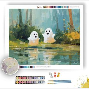 FLOATING LAKE - Paint by Numbers Full Kit