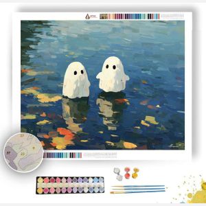 PLAYFUL FLOAT - Paint by Numbers Full Kit