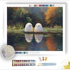 FLOATING MOMENT - Paint by Numbers Full Kit