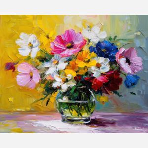 CLEAR COLORS - Paint by Numbers Full Kit