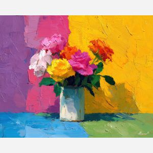 COLORFUL STILL LIFE - Paint by Numbers Full Kit