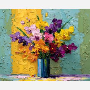 HAPPY ARRANGEMENT - Paint by Numbers Full Kit