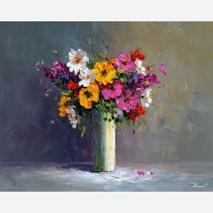 CLEAR PETALS - Paint by Numbers Full Kit