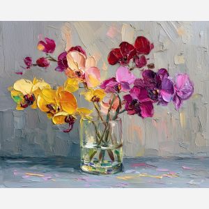 VIVID COMPOSITION - Paint by Numbers Full Kit