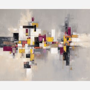 progress, business art, corporate, abstract, palette knife, oil painting, impasto, textured surface, modern, minimal, professional, conceptual, clean design, office theme, contemporary art, visual concept