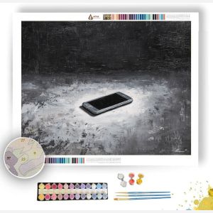 QUIET STRUCTURE B&W - Paint by Numbers Full Kit