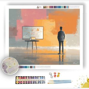 CLEAR IDEAS - Paint by Numbers Full Kit