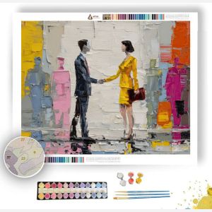 BALANCED MEETING - Paint by Numbers Full Kit