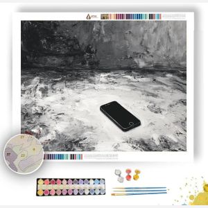 FORMED SETUP B&W - Paint by Numbers Full Kit