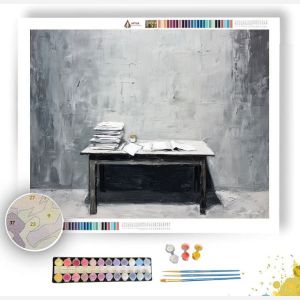 CALM COMPOSITION B&W - Paint by Numbers Full Kit