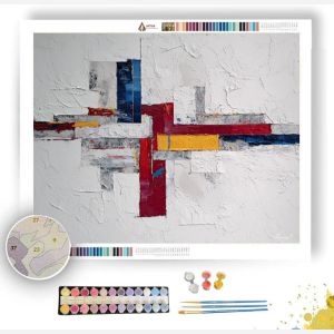 BUILT FRAME B&W - Paint by Numbers Full Kit