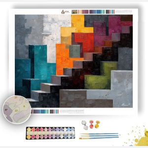 BUILT COMPOSITION - Paint by Numbers Full Kit