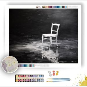 CALM FLOW B&W - Paint by Numbers Full Kit