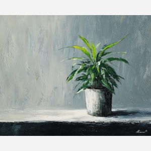 aplantinapot, business art, corporate, abstract, palette knife, oil painting, impasto, textured surface, modern, minimal, professional, conceptual, clean design, office theme, contemporary art, visual concept