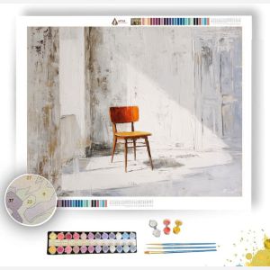 BRIGHT LAYOUT B&W - Paint by Numbers Full Kit