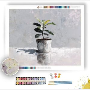 ORDERED FLOW B&W - Paint by Numbers Full Kit