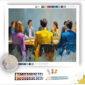 CLEAN MEETING - Paint by Numbers Full Kit