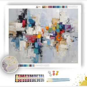 LINEAR LAYOUT - Paint by Numbers Full Kit
