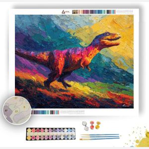 GLOWING FLOW - Paint by Numbers Full Kit