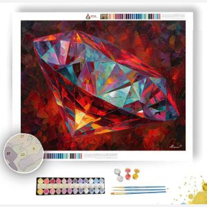 GLOWING PATTERN - Paint by Numbers Full Kit