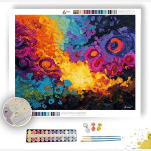 GLOWING STRUCTURE - Paint by Numbers Full Kit