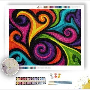 MODERN LINE - Paint by Numbers Full Kit