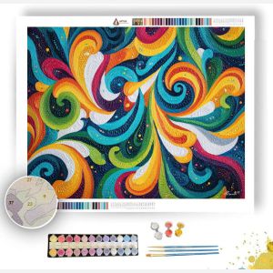 CLEAN PATTERN - Paint by Numbers Full Kit
