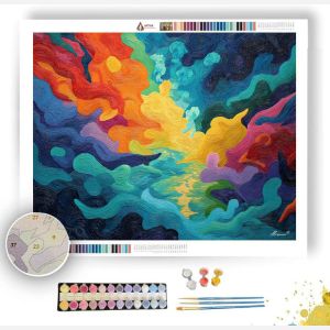 GLOWING VIEW - Paint by Numbers Full Kit