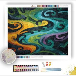 FLOATING FIELD - Paint by Numbers Full Kit