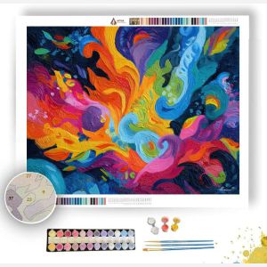 BRIGHT FORM - Paint by Numbers Full Kit