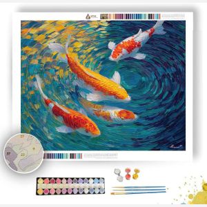 GLOWING SCENE - Paint by Numbers Full Kit