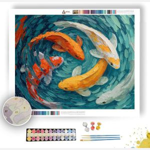 QUIET SHAPE - Paint by Numbers Full Kit