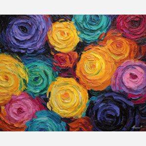 pattern, modern art, palette knife, oil painting, impasto, textured surface, contemporary, expressive, visual art, creative, abstract, painterly, bold colors, concept art, illustrative, graphic