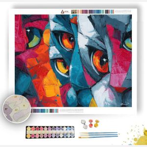 BROKEN FIGURE - Paint by Numbers Full Kit