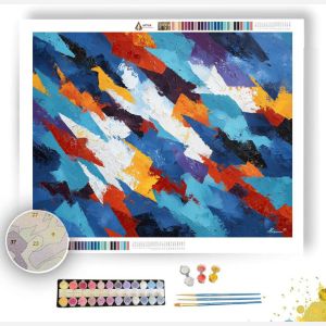SHARP SHAPE - Paint by Numbers Full Kit