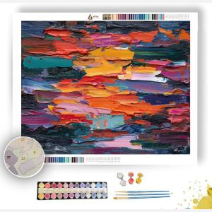 GLOWING FORM - Paint by Numbers Full Kit