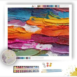 BOLD PATTERN - Paint by Numbers Full Kit