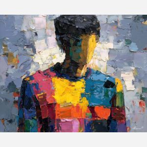 acrylic, modern art, palette knife, oil painting, impasto, textured surface, contemporary, expressive, visual art, creative, abstract, painterly, bold colors, concept art, illustrative, graphic