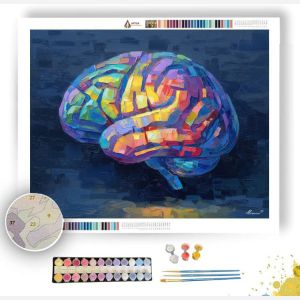 GLOWING SHAPE - Paint by Numbers Full Kit