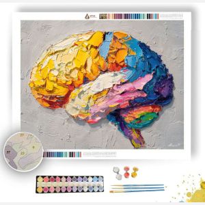 FLOATING VIEW - Paint by Numbers Full Kit