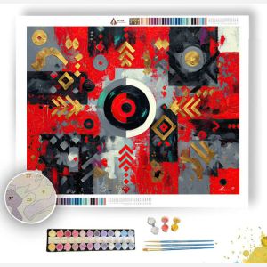 DYNAMIC PATTERN - Paint by Numbers Full Kit