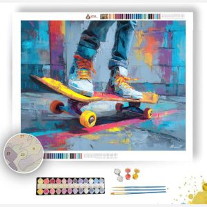 BRIGHT LINE - Paint by Numbers Full Kit